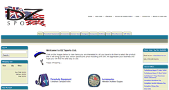 Desktop Screenshot of dzsports.co.uk
